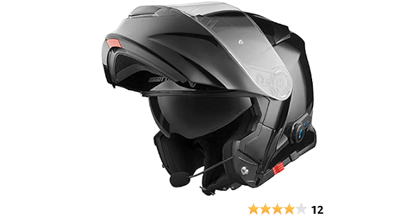 Bogotto V271 BT Casco Bluetooth Schwarz : Amazon.it: Auto e Moto