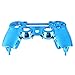 Produktbild Demiawaking Game Controller Gehäuse vordere Schale Kasten Abdeckung Kompatibel für PlayStation 4 PS4 (Blau)