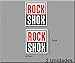 Produktbild PEGATINAS ROCK SHOX BIKE R146 VINILO ADESIVI DECAL AUFKLEBER MTB STICKERS BIKE BLANCO ROJO NEGRO