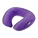 Produktbild Greeney Kompaktes Aufblasbares Reisekissen Nackenhörnchen Nackenstütze Stützkissen Nackenkissen Neck Support für Autofahren Reisen Fernsehen Arbeiten (Violett)