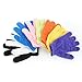 Produktbild JKABCD 2 Stück Peeling-Handschuhe, Nylon Mateial, Peeling-Handschuhe, Duschhaut, Körperwäsche, Massage, Reiben, Schlamm (zufällige Farbe)