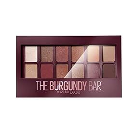 Maybelline New York – Palette Fards à Paupières – The Burgundy Bar – 12 couleurs