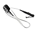 Produktbild Regenbogen-Serie Surf-Sicherheitsseil Knöchel Leine Surfbrett Gewickelt Stand Up Paddle Board Seil Surfing Cord String Zubehör - Transparent Schwarz