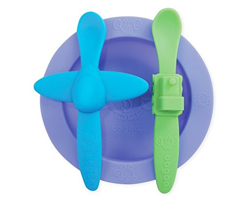 Oogaa Baby Mealtime Set (Purple)