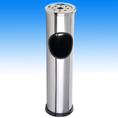 Preisvergleich Produktbild Edelstahl Standaschenbecher Aschenbecher Mülleimer Abfalleimer Papierkorb
