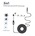 Produktbild IP67 HD Android Endoskop,3 in 1 Type-C USB Inspektionskameras,5.5mm / 7mm / 8mm Kamera 6 LED HD Wasserdichte Mikro-Kamera Boreskope für Android Mobiltelefon Windows 2000/XP/Vista/win7/win8/win10 (10m Länge, 8mm Objektiv)