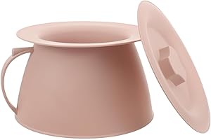 BESPORTBLE Vaso Da Notte Vasino Di Plastica Urina Padella Camera Da Letto Orinatoio Secchio Wc Portatile Sputacchiera Con Coperchio Per La Casa Ospedale Adulti Anziani Incinte Uso Di
