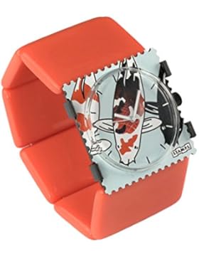 S.T.A.M.P.S. Stamps Uhr komplett - Zifferblatt Koi mit Belta Classic Coral