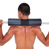 Barbell Pad almohadilla de sentadillas peso Pad Apoyo Esponja para sentadillas, estocadas y protector de cadera ejes cuello & Hombro Pad encaja estándar y barras olímpicas elección de colores