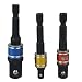 Produktbild Sechskant Adapter Stecknussadapter Steckschlüssel,HYLONG 3 tlg Stecknuss Adapter Steckschlüssel Schraubenschlüssel Nuss Set Verbindung Verlängerung für Akkuschrauber,1/4'' 3/8'' 1/2'' Adapter Set