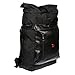 Produktbild Christian Wippermann Rucksack Courier A4 Roll Up Kurierrucksack Schwarz