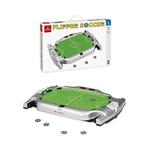 Dal Negro Flipper Soccer Juego Deportivo de Mesa Juguete 989, Multicolor, Único, 8001097538980