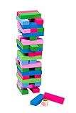 Incluye 49 piedras y un cubo Glow2B 1000519 - Motivo Torre, Pegatina Dados, 49 Piezas