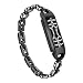 Produktbild Uhrenarmband für Fitbit Flex 2 Zubehör vneirw, Luxus-Wechsel-Armband für Armbanduhr, Band, Armband, Armband, Armband, magnetisch, verstellbar, schwarz