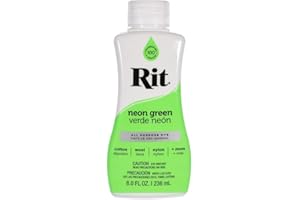 CRAFT COUNTY Tintura liquida Rit, ampia selezione di colori, 236 ml (colore: verde fluo)