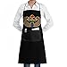 Produktbild Ancient Egyptian Scarab with Wings Chef Kitchen Cooking Aprons BBQ Bib Apron with Pockets for Women Men
