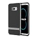 Produktbild ROCK Royce Samsung Galaxy S8 Hülle Case[Ultra dünn][Anti-Rutsch][Netted][PC+TPU][Strap Loch]für Samsung Galaxy S8(5,8 inch) - Grau