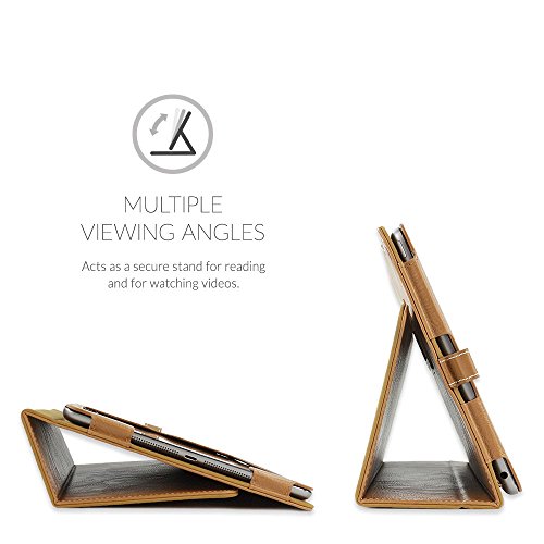 iPad Air 2 Hülle (Kamel ), Snugg – Smart Case mit lebenslanger Garantie + Sleep / Wake Funktion - 4