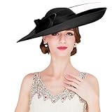 Sombrero borde de la longitud:16cm, corto:12cm, Sombrero Tamaño:47cm ancho:47cm Altura:8cm de circunferencia Hat:57cm.