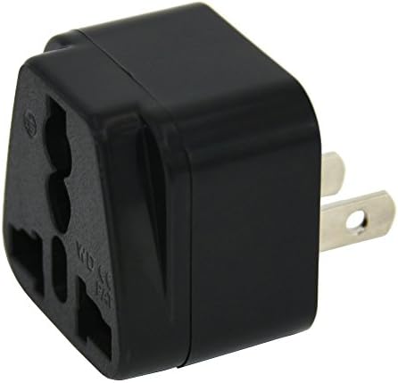 UK to Japan Travel Adaptor - Plug Adapter for Visitors from uk to United States,Canada,Thailand,Mexico,Japan,Taiwan(Black)