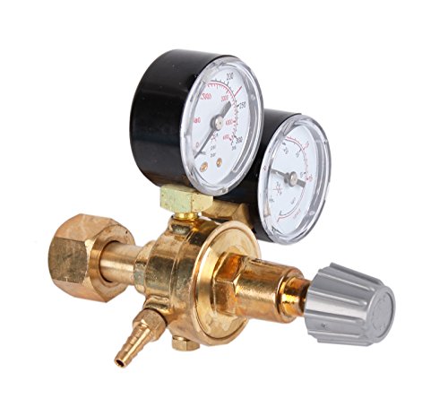 ECO-MINI Druckminderer grau für Schutzgas Argon / Co² Mehrwegflaschen Druckregler - 2