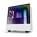 Produktbild NZXT H500i - Kompaktes ATX-Mid-Tower-Gehäuse für Gaming-PCs - RGB-Beleuchtung und Lüftersteuerung - Smart Device mit CAM-Unterstützung - Tempered Glass Fenster - Kabelmanagementsystem - Weiß/Schwarz