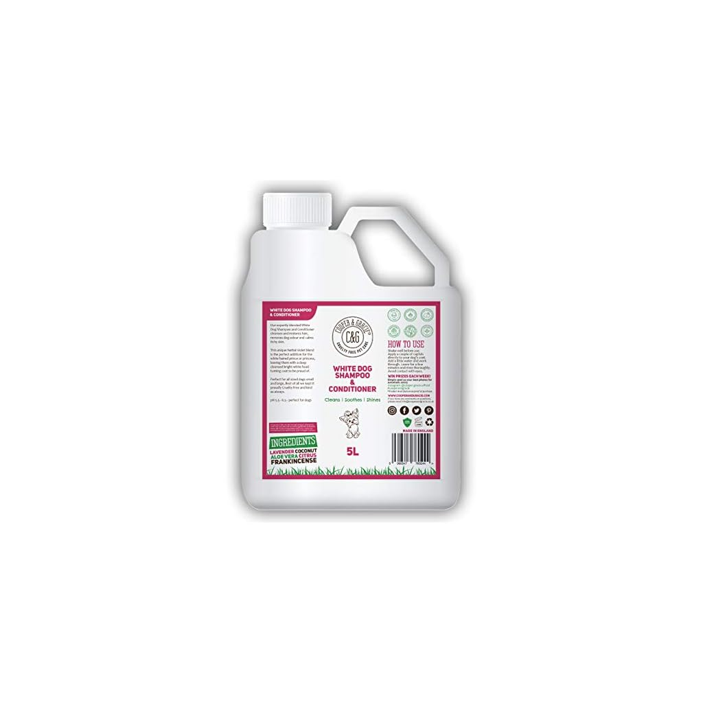 C&G Pets Dog Shampoo For Itchy Skin Antibacterial And Antifungal