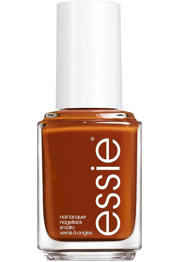 3x Essie Nagellack „On The Bright Cider“ – Je 13,5 Ml, Gleicht Unebenheiten Aus, Cremiger Herbstton