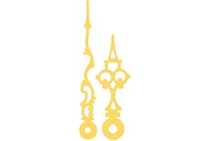 SELVA 1 Paar Zeiger, gebuchst JUNGHANS Uhrwerke (60/43, Messing)