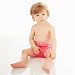 Splash About Kids' Reusable Swim Happy Nappy - Pink Candy Stripe, X-Large (12-24 Months)