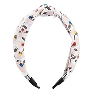 Amazon Brand - Solimo Hair Band Floral, Synthetic Headband for Women - Multicolor