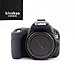 Produktbild kinokoo Schutzhülle aus Silikon für Canon EOS 200D / Rebel SL2 Schutzhülle (schwarz)
