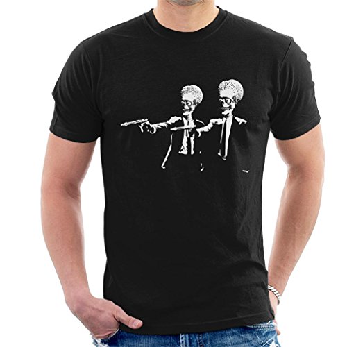 Cloud City 7Mars Attacks Tim Burton Pulp Fiction Men's T-Shirt