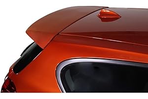 RDX Racedesign Roof Spoiler Compatible with BMW 1 Series F20/F21 3/5-Door 2011- (PUR-IHS), black