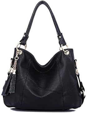 FOLLOWUS Damen Handtaschen Schultertasche Umhängetasche Designer Tote Bag Hobos Bag