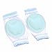 Kolylong Baby Safety Crawling Elbow Cushion Toddlers Knee Pads Protector (Blue)
