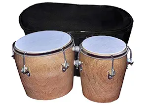 Stock Mania Wooden Bongo With Bag