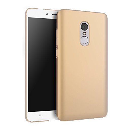 Oro Ultra-delgado Funda Case Cover y Protector de Pantalla Para Xiaomi Redmi Note 4 Vooway   MS70203