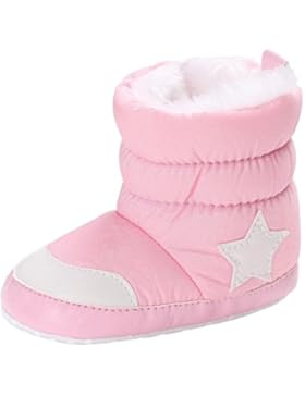 JERFER Neugeborenen Baby Mädchen Jungen Fünfzackiger Stern Weiche Booties Schneeschuhe Kleinkind Wärmende Schuhe...