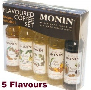 Monin - Speciality Coffee Syrup Set - 5 x 50ml