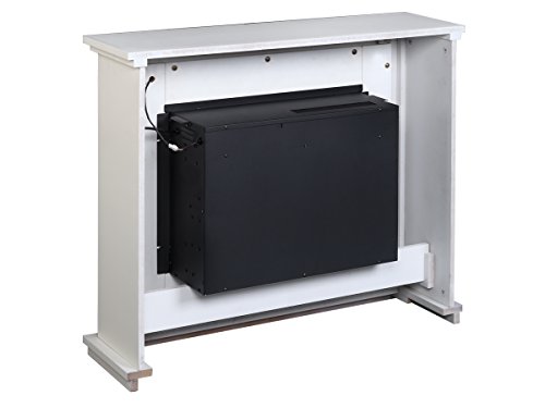 Richen Elektrokamin EF119B-MT119A Elektrischer Kamin (2000W, LED-Beleuchtung, 3-D Flammeneffekt, Fernbedienung) weiß - 3