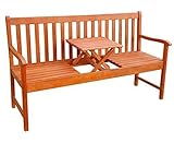  Merschbrock Trade GmbH Gartenbank mit Tisch