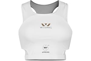 W WESING Wesing Protezione per Il Petto Karate Protezione per Petto WKF Approved Women