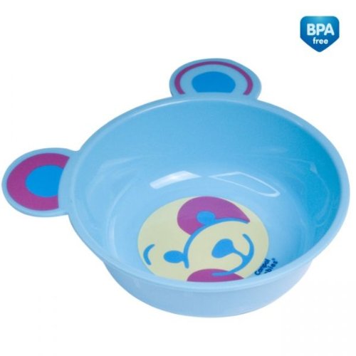 Plastic bowl with ears