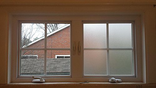 (60cm X 200cm)DuoFire statisch haftende Deko- / Sichtschutzfolie Privacy Glass Window Film DS001 - 3