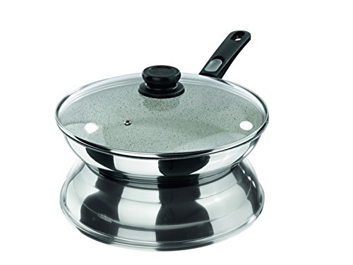 TV Unser Original 09015 bratmaxx Edelstahl Keramik-Hochrandpfannen Premium, 5-teilig - 5