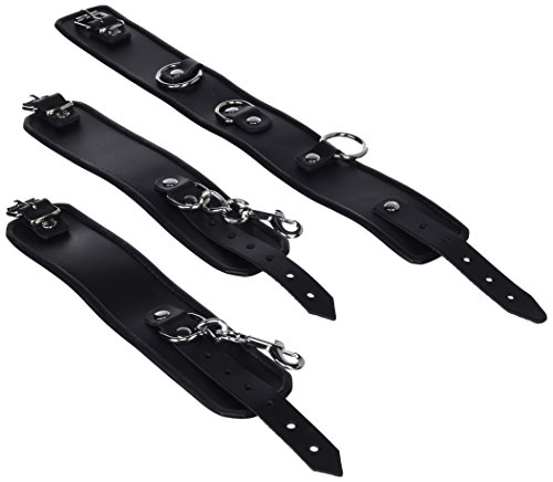 Preisvergleich Produktbild ZADO Leder Hals- und Handfessel