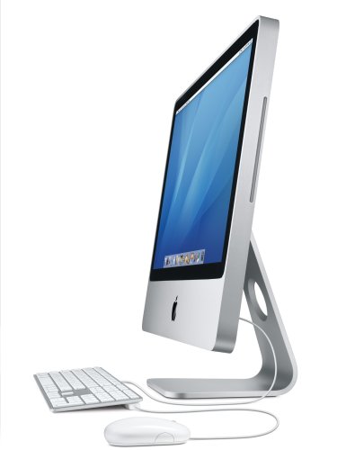 Apple MA876 iMac 50,8 cm (20 Zoll) Desktop-PC (Intel Core 2 Duo 2,0 GHz, 1GB RAM, 250 GB HDD, DVD+- DL RW, ATI Radeon HD 2400 XT) - 2