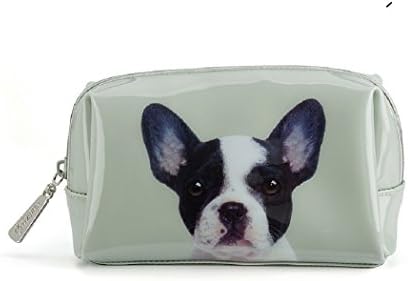 CATSEYE DOG ON STONE BEUTY BAG