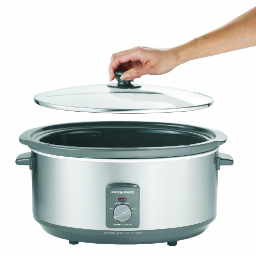 Morphy Richards Slow Cooker 6,5l Edelstahl deutsches Modell 48718EE - 2